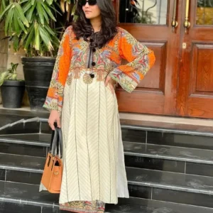 Embroidered Winter 2Pc